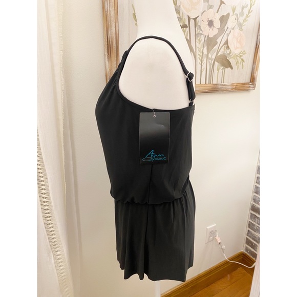 NWT Aqua Green Small Romper Swimsuit - Picture 8 of 9